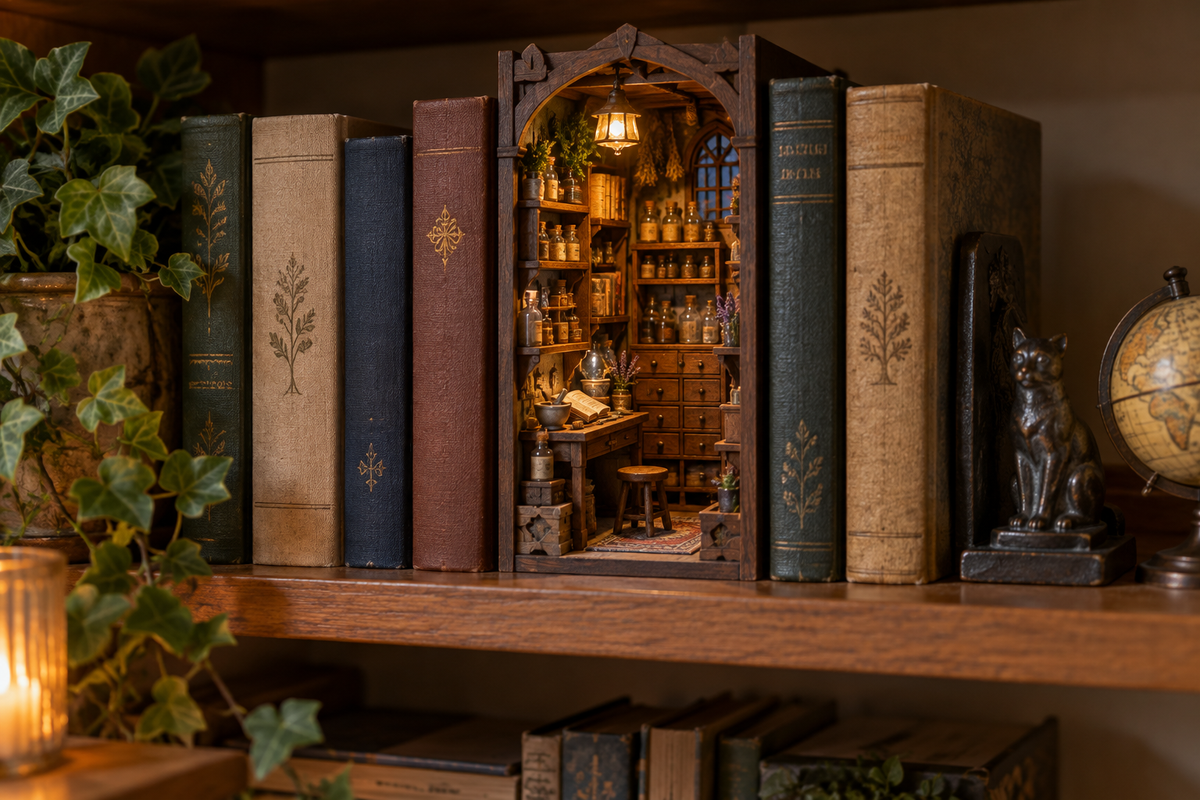 Was ist ein Book Nook? Die kleine Welt fürs Bücherregal
